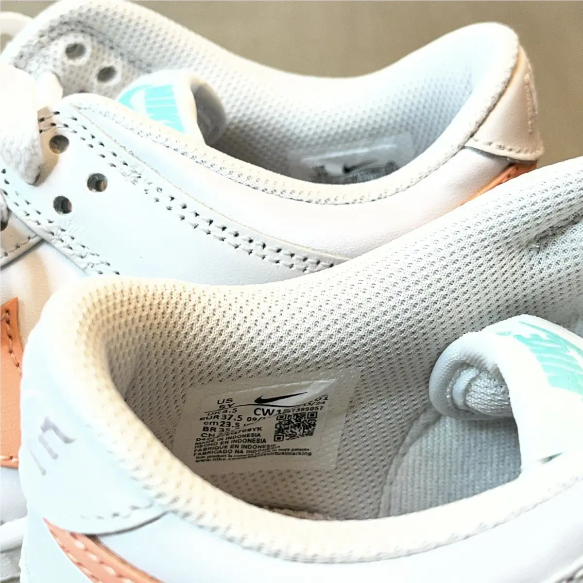 Nike shoes - Nike Dunk Low GS - Dunk Low - CW1590 101 - White/Crimson Bliss (UPC: 0194957395057) 11