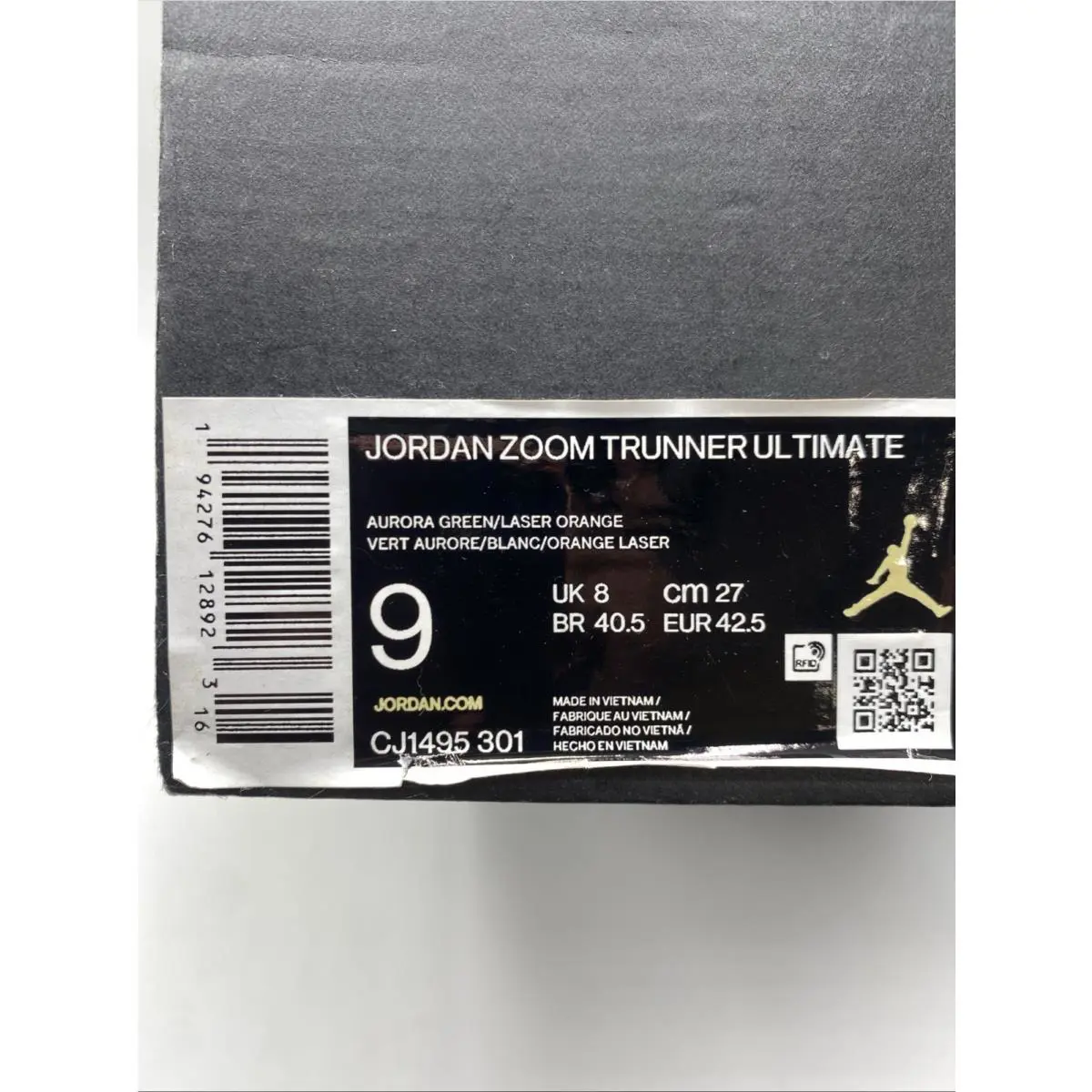 Nike shoes - Jordan Trunner Ultimate - Trunner Ultimate - CJ1495 301 - Aurora Green/Laser Orange (UPC: 194276128923) 6