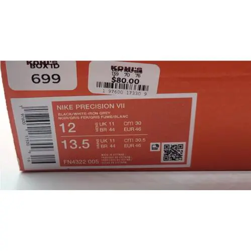 Nike shoes - NIKE PRECISION 7 - PRECISION - Black 4
