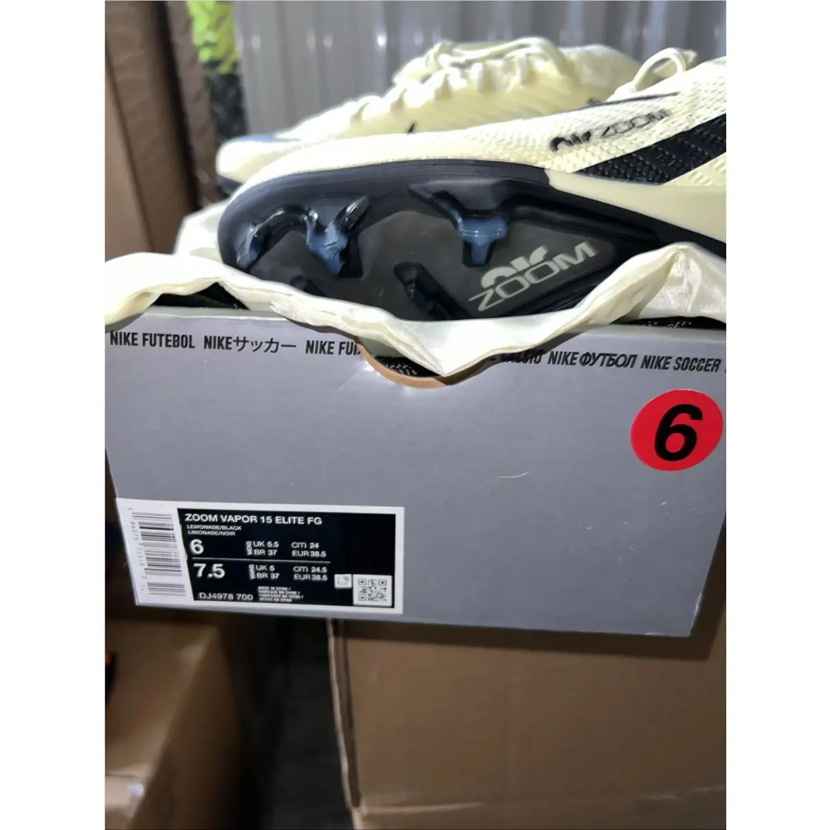 Nike shoes - Nike Zoom Vapor - Zoom Vapor - DJ5167-700 - Yellow 0