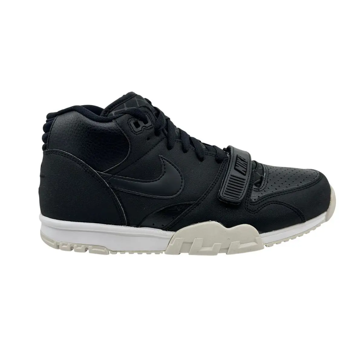 Nike Air Trainer 1 Mid Black White Mens Size 9 Athletic Sneaker - Black, Manufacturer: Black White