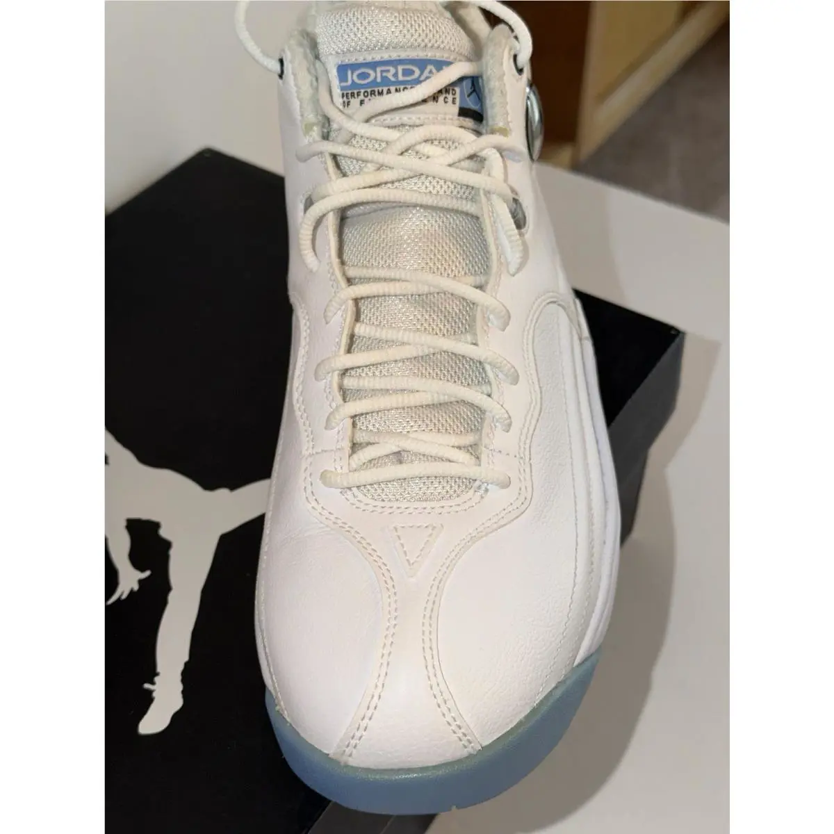 Nike shoes - Jordan Jumpman Team 1 - Jumpman Team - White, Blue 4