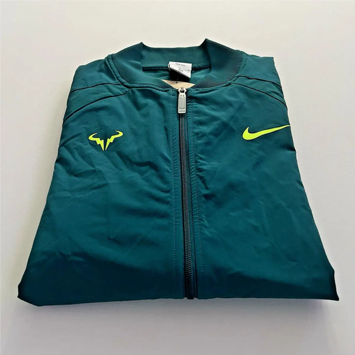 Nike clothing - Nike Dri-FIT Rafa Nadal - Rafa Nadal - DV2885 DV2885-381 DV2885 381 - Geode Teal/Volt (UPC: 197596739886) 11