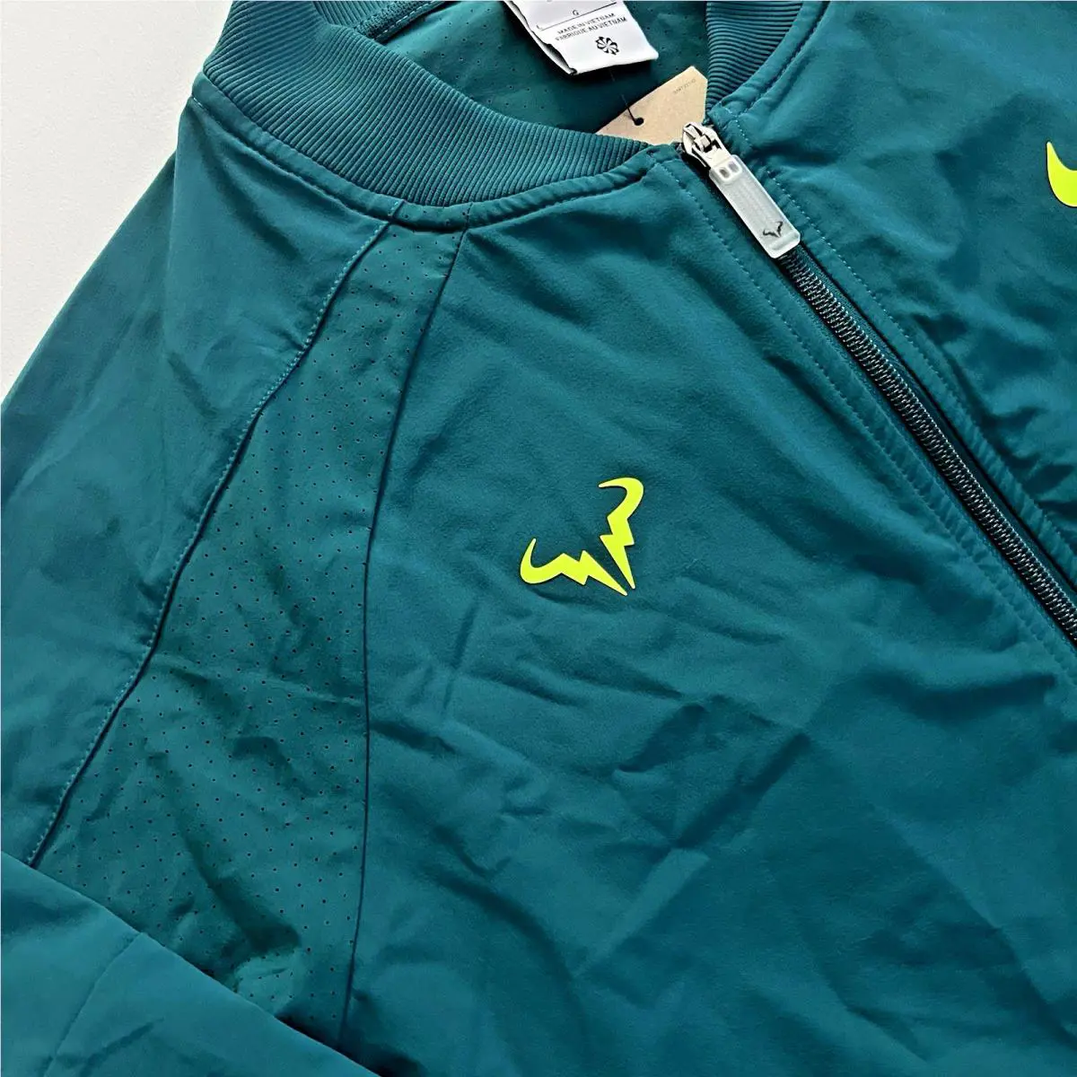 Nike clothing - Nike Dri-FIT Rafa Nadal - Rafa Nadal - DV2885 DV2885-381 DV2885 381 - Geode Teal/Volt (UPC: 197596739886) 3