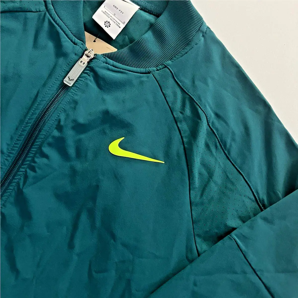 Nike clothing - Nike Dri-FIT Rafa Nadal - Rafa Nadal - DV2885 DV2885-381 DV2885 381 - Geode Teal/Volt (UPC: 197596739886) 5