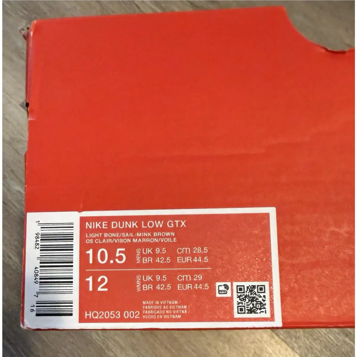 Nike shoes - Nike Dunk - Dunk - HQ2053-002 - Brown 10