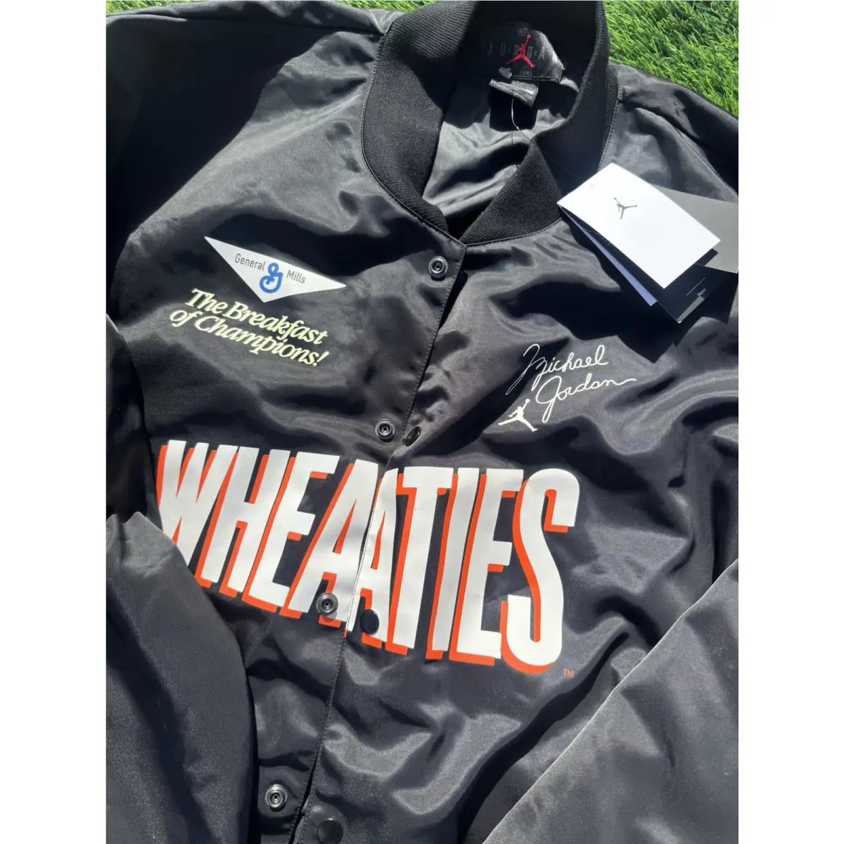 Nike clothing - NIKE JORDAN `S FLIGHT MVP WHEATIES - Black 0