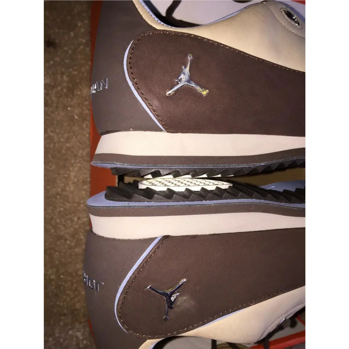 Nike shoes - NIKE AIR JORDAN SL-23 - AIR - SAND BAROQUE BROWN BOARDER BLUE 4