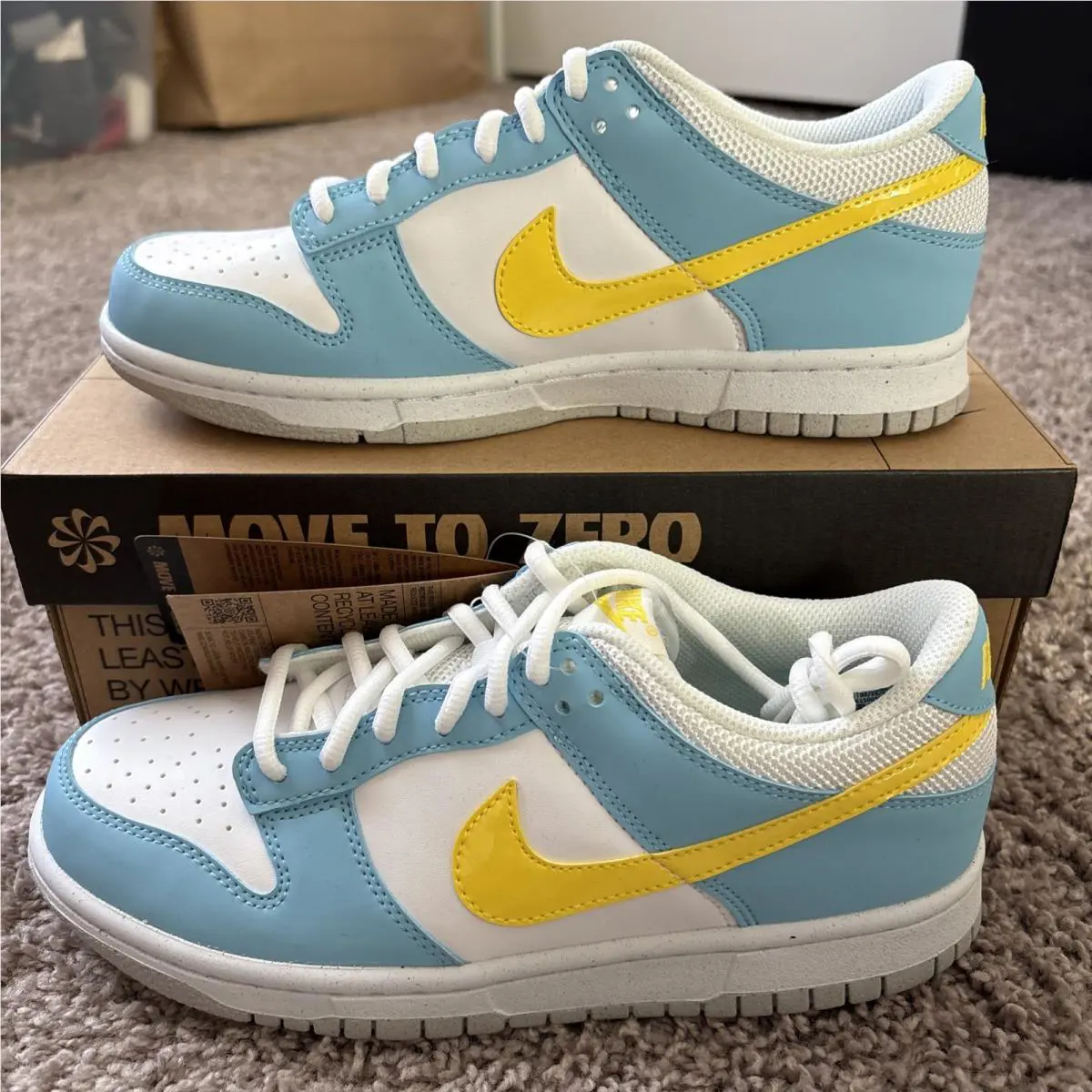 Nike shoes - Nike Dunk Low GS - Dunk Low - Blue 3