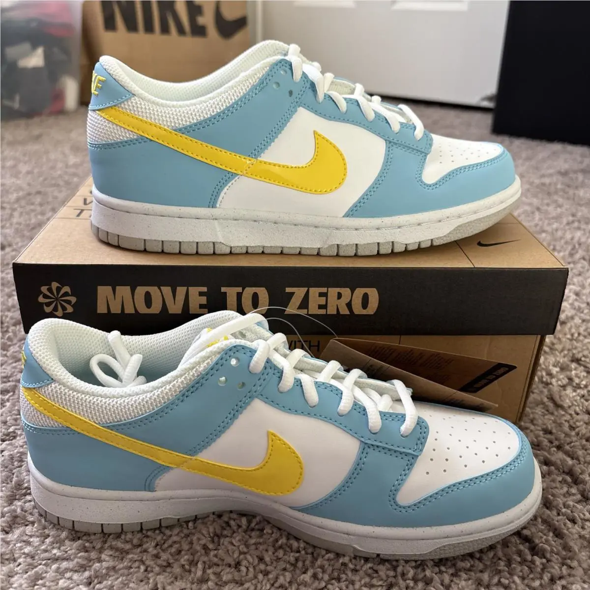 Nike shoes - Nike Dunk Low GS - Dunk Low - Blue 4