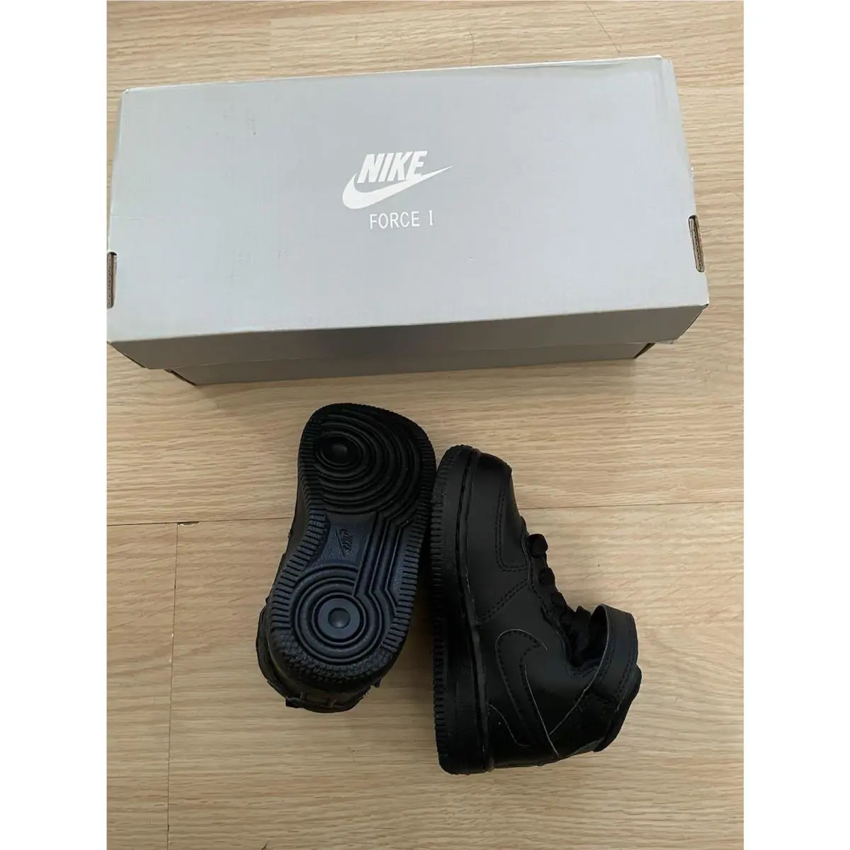Nike shoes - Nike Air Force 1 - Air Force - Black 2