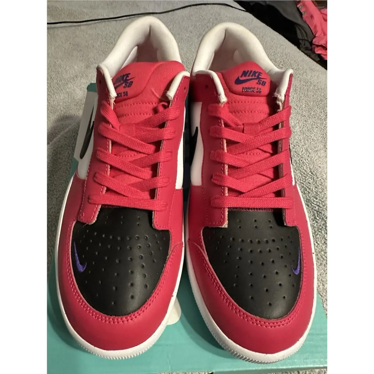 Nike shoes - Nike SB Force 58 Premium - DH7505-600 - Rush Pink/Black-White (UPC: 195866062825) 0