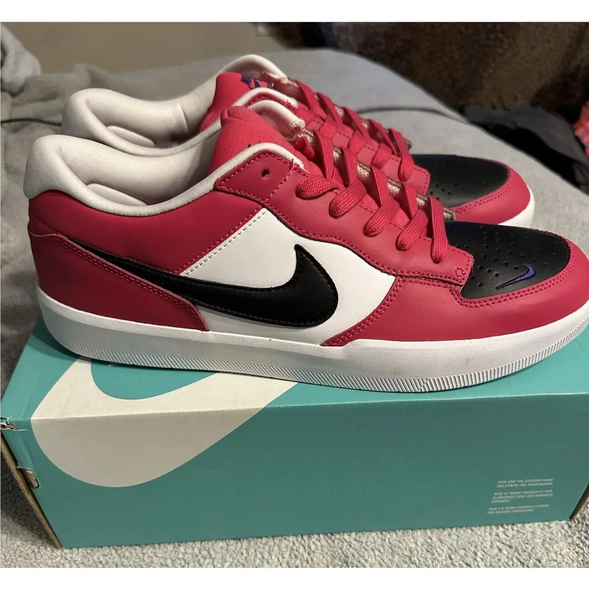 Nike shoes - Nike SB Force 58 Premium - DH7505-600 - Rush Pink/Black-White (UPC: 195866062825) 1