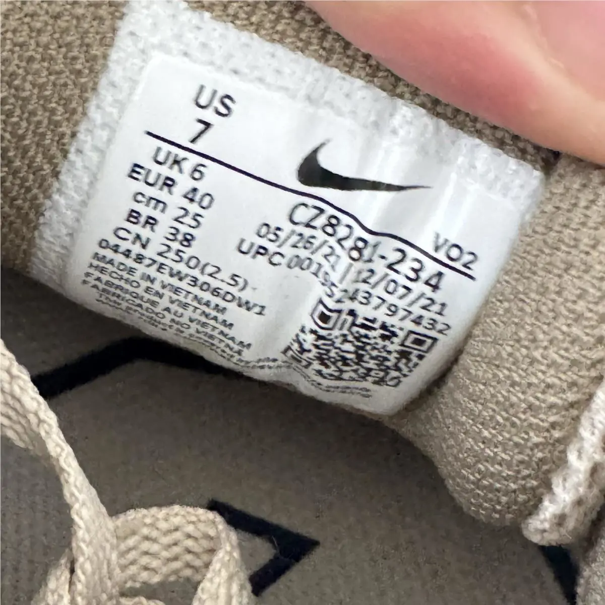 Nike shoes - Nike Metcon 7 - Metcon - CZ8281-234 - Brown, Manufacturer: Rattan/Sandalwood/Sail/Thunder Blue 6