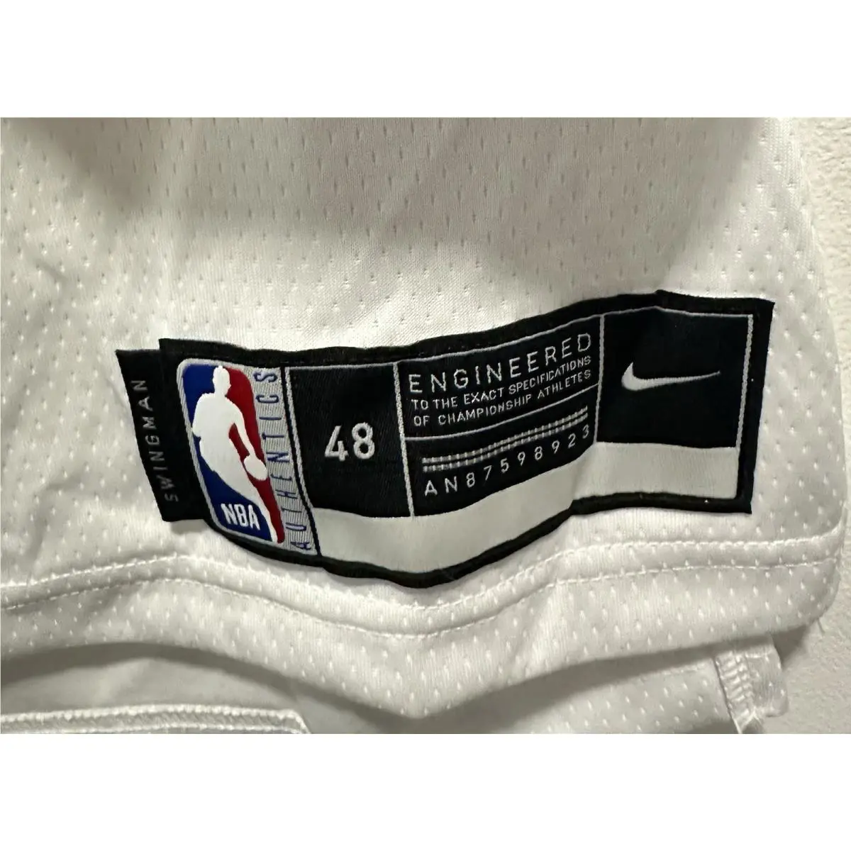 Nike clothing - Nike Swingman - Swingman - HJ6706-103 - White (UPC: 0197602655278) 4