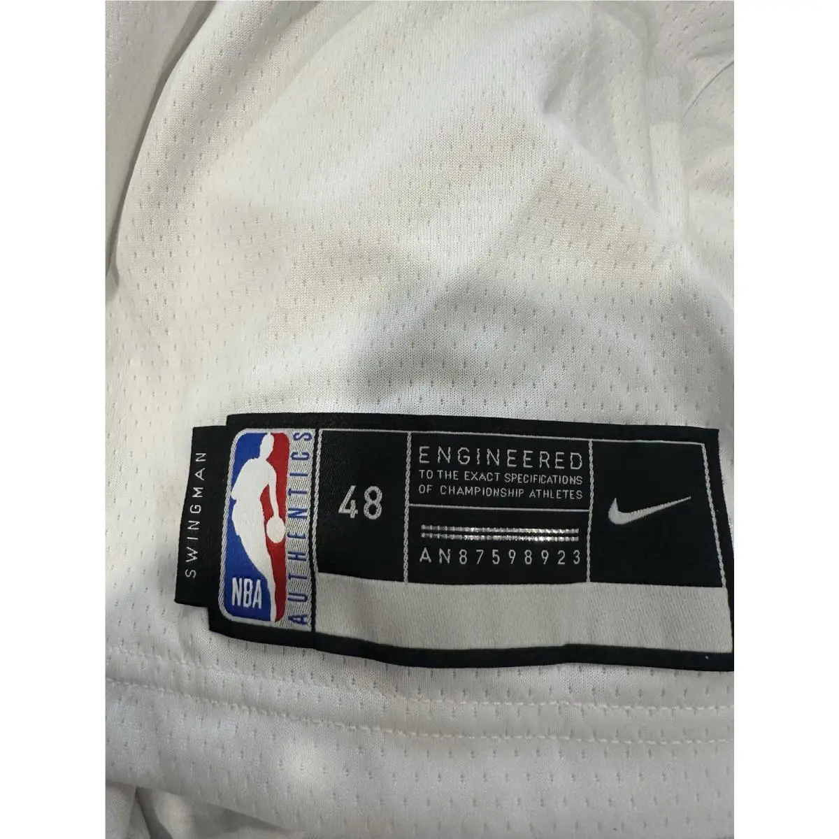Nike clothing - Nike Swingman - Swingman - HJ6706-103 - White (UPC: 0197602655278) 5