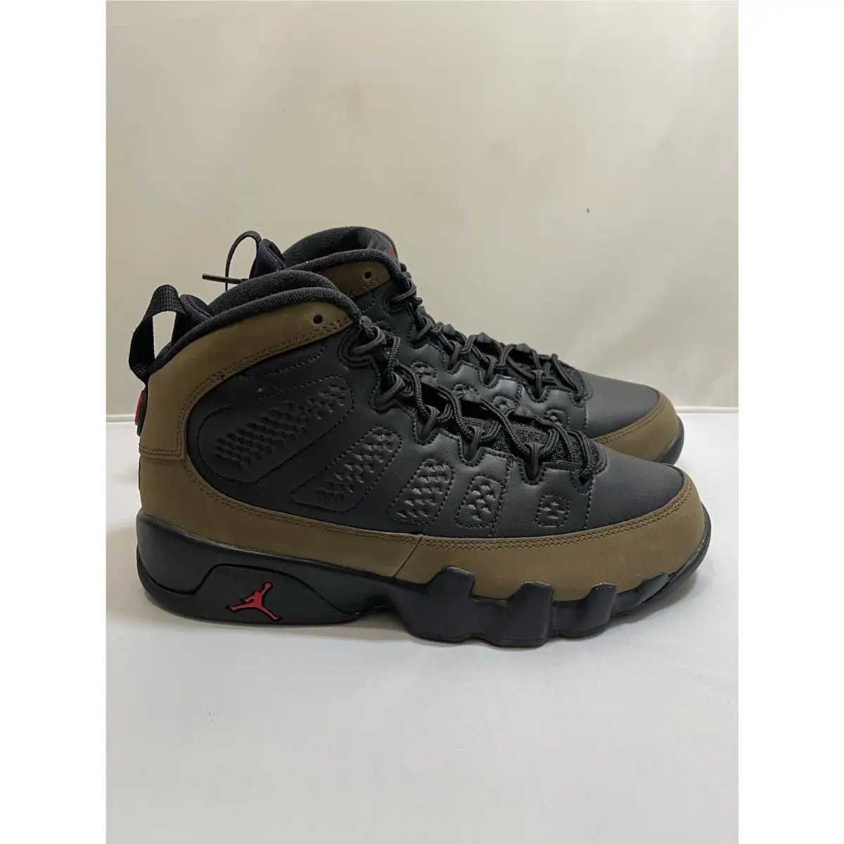 Nike shoes - Air Jordan 9 - Air - Black/True Red Light Olive 5