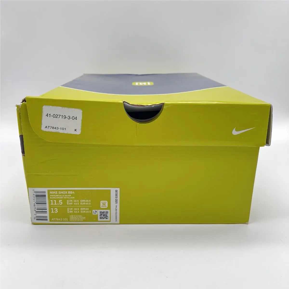 Nike shoes - Nike Shox BB4 - Shox - AT7843-101 - White (UPC: 193151987471) 11