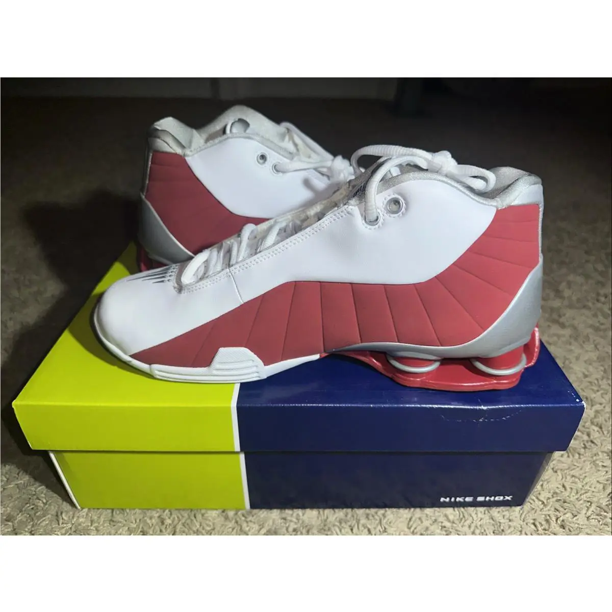 Nike shoes - Nike Shox BB4 - Shox - AT7843-101 - White (UPC: 193151987471) 6