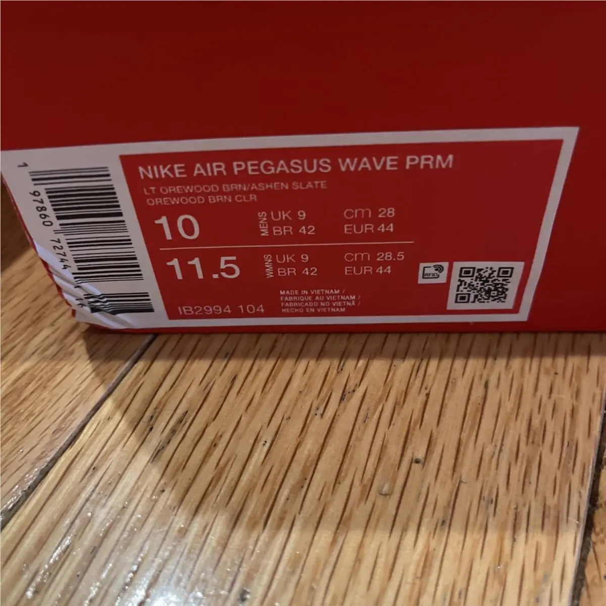 Nike shoes - Air Pegasus Wave Prm - Air Pegasus Wave Prm - Ib2994104 - Brown 3