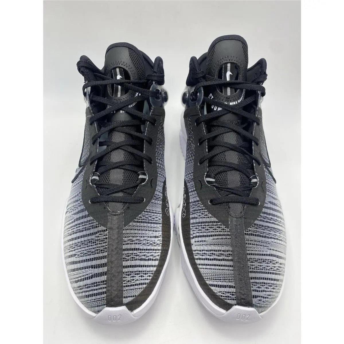 Nike shoes - Nike Air Zoom GT Jump - DJ9431 003 - Black/White-Glacier Blue (UPC: 196975670314) 3