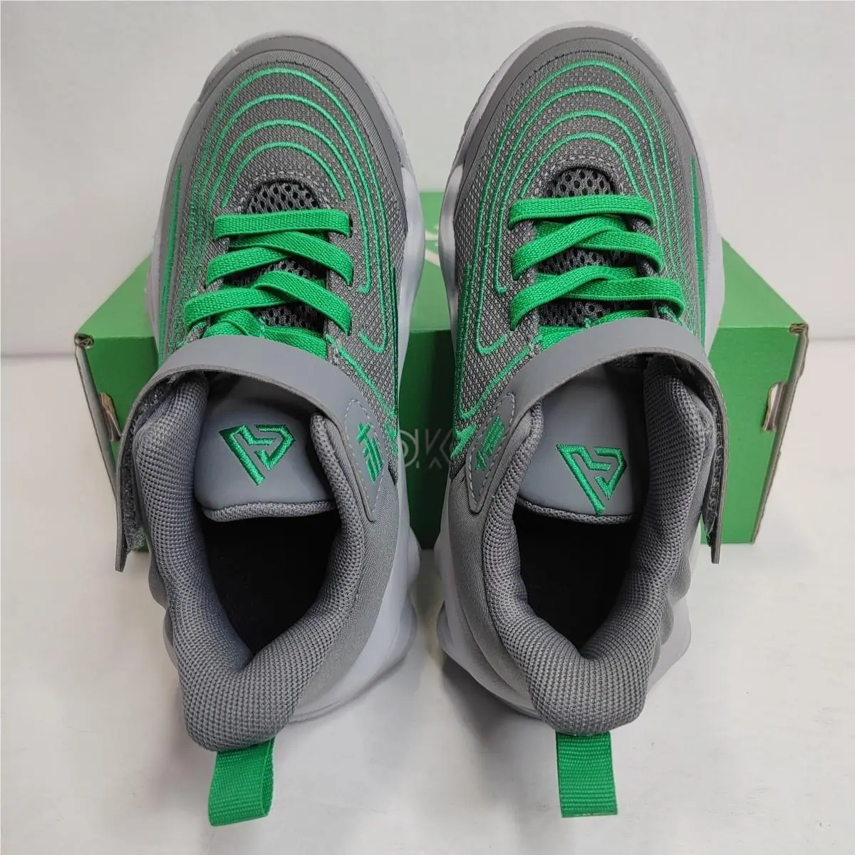 Nike shoes - Giannis Immortality 4 (PS) - Giannis Immortality - FZ6733-002 - Smoke Gray/Stadium Green 10