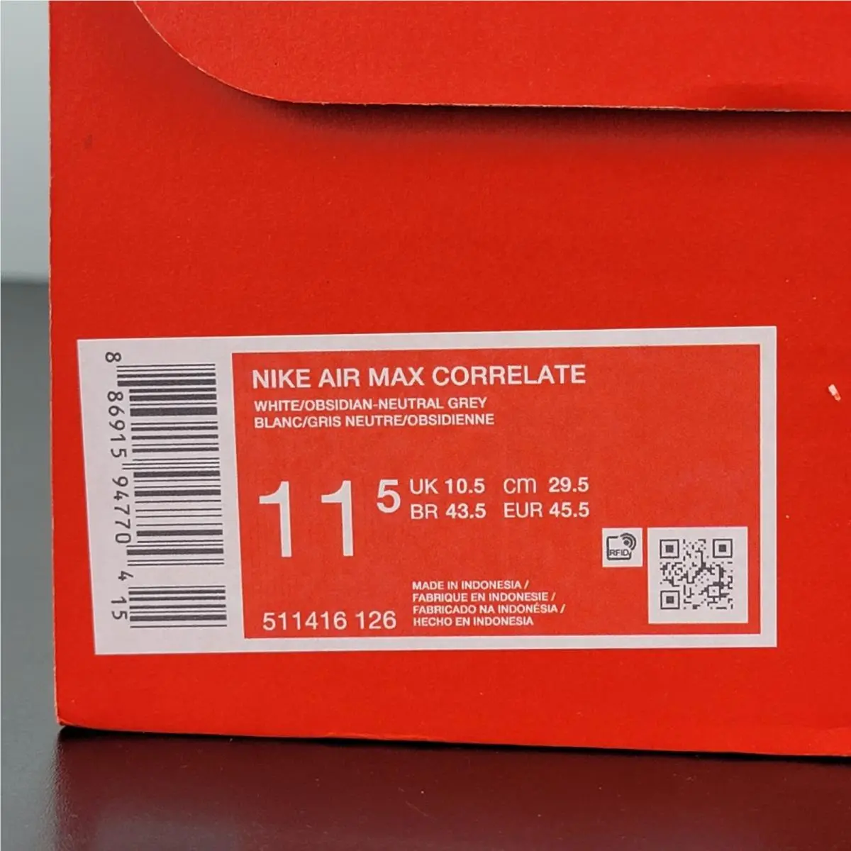 Nike shoes - Nike Air Max Correlate - Air Max Correlate - 511416 126 - White 6