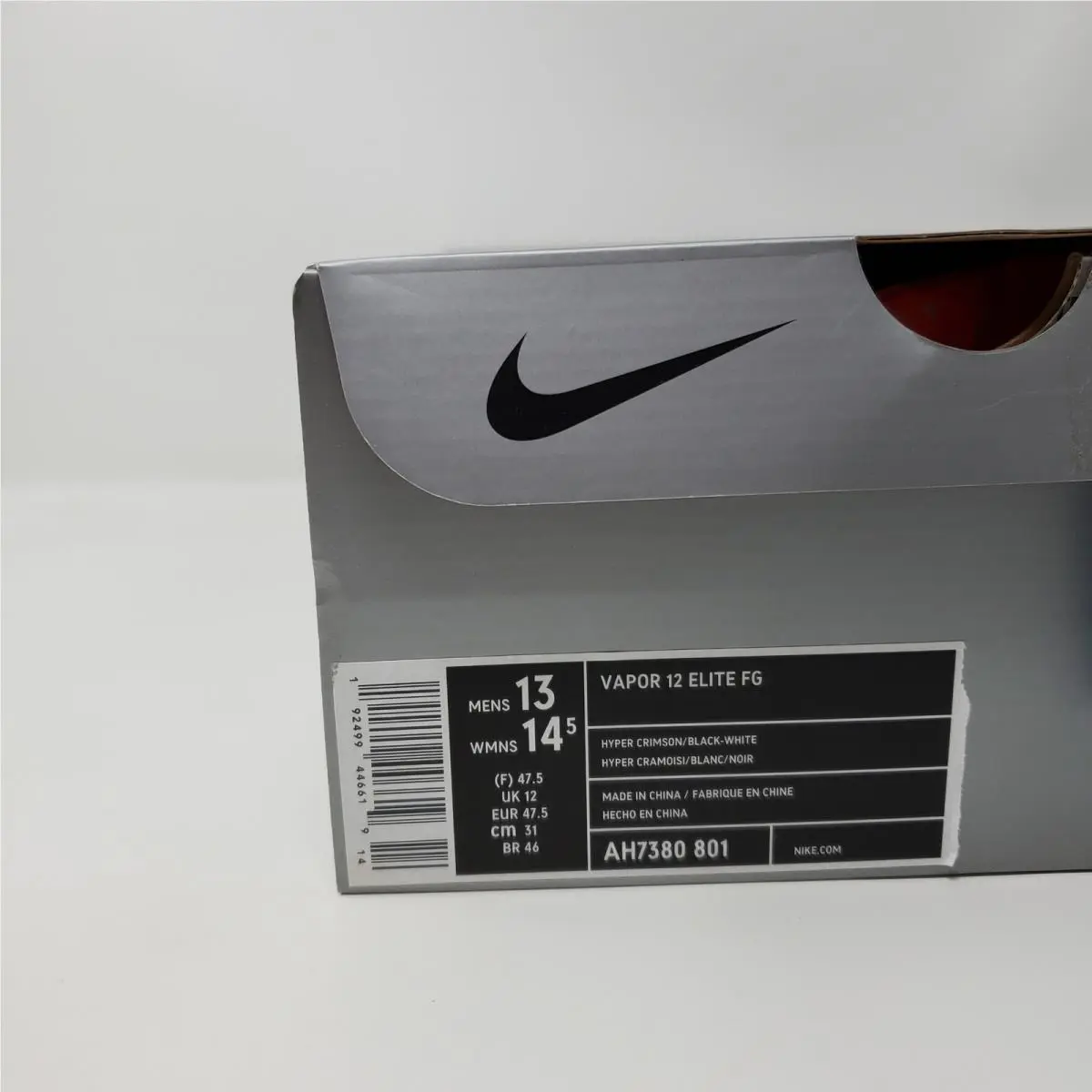Nike shoes - Nike Mercurial Vapor 12 - Mercurial Vapor - AH7380-801 - Orange 8