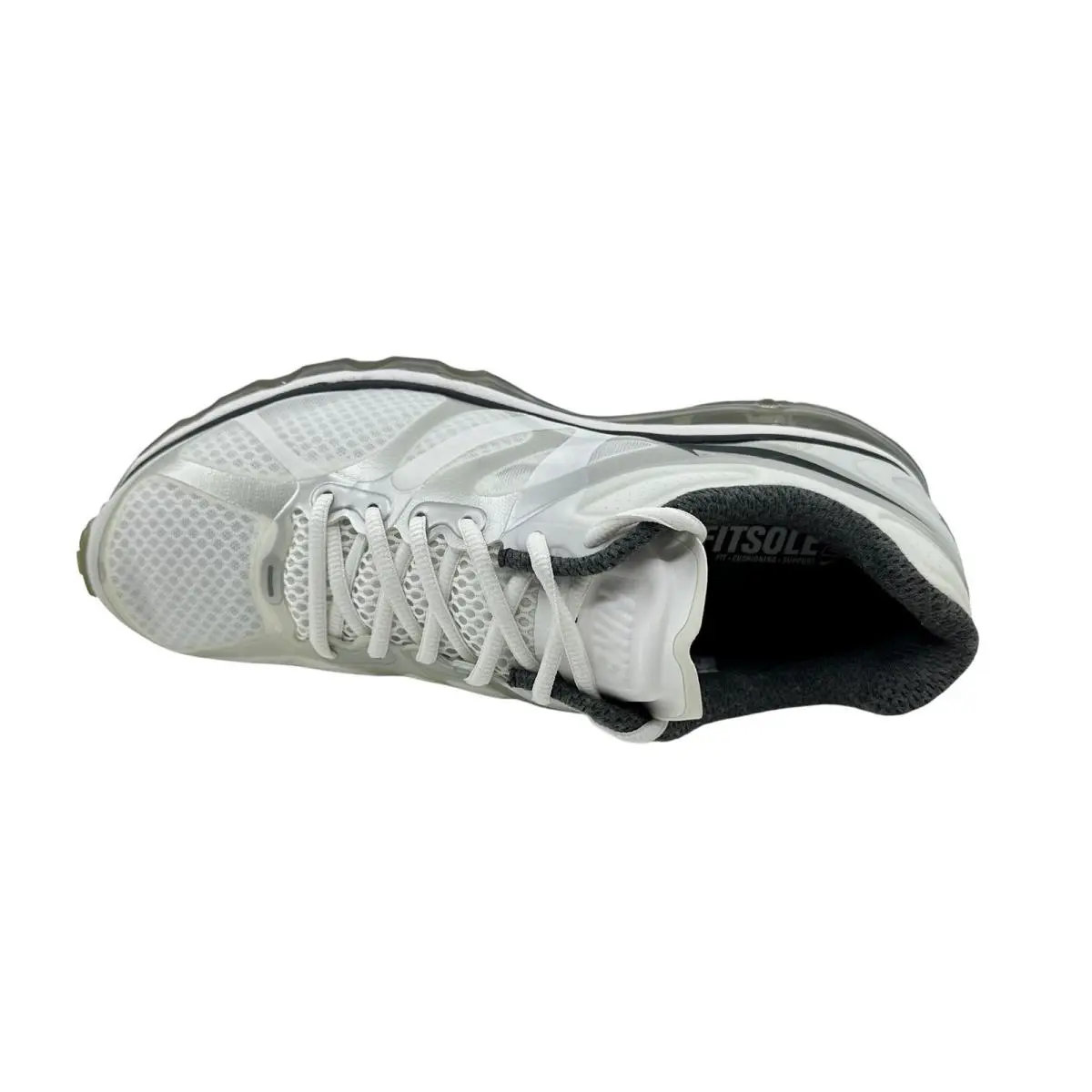 Nike shoes - Nike Air Max+ 2012 - Air - 487982 100 - White, Manufacturer: Summit White Silver (UPC: 886736871882) 2