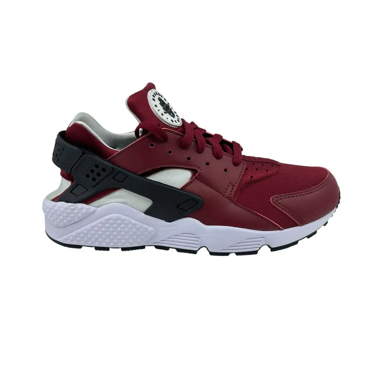Nike Air Huarache Team Red Black Platinum Mens Size 9 Athletic Sneaker - Red, Manufacturer: Team Red Black Platinum