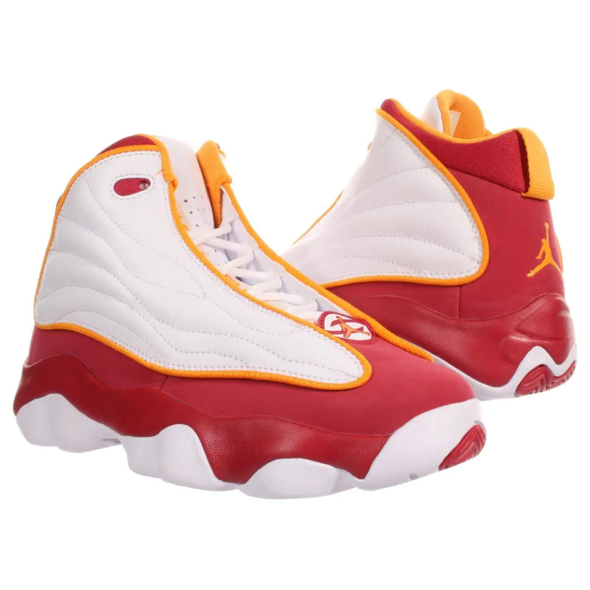 Nike shoes - Nike Jordan Pro Strong (GS) - DC7911 168 - White, Cardinal Red, Vivid Orange 4