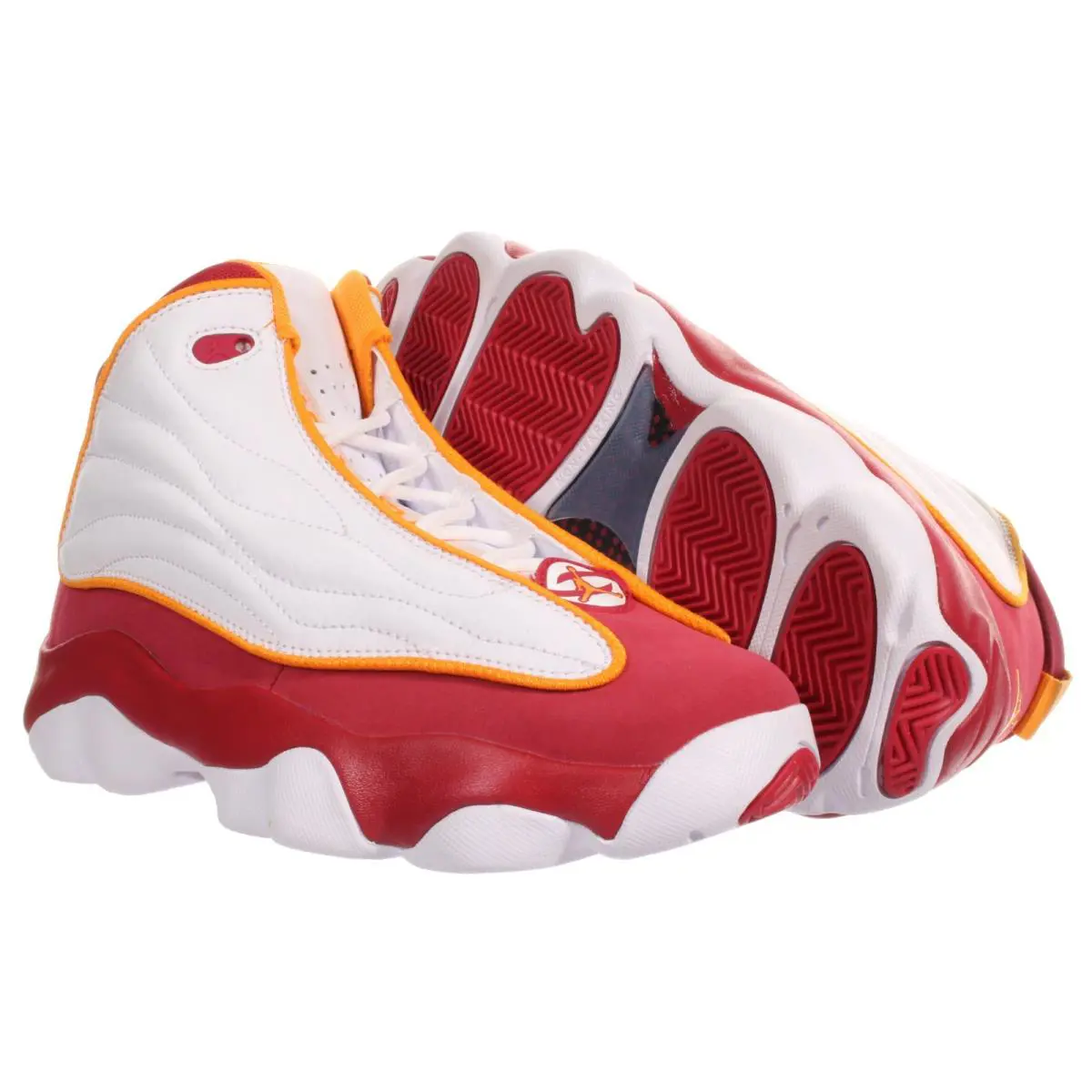 Nike shoes - Nike Jordan Pro Strong (GS) - DC7911 168 - White, Cardinal Red, Vivid Orange 6