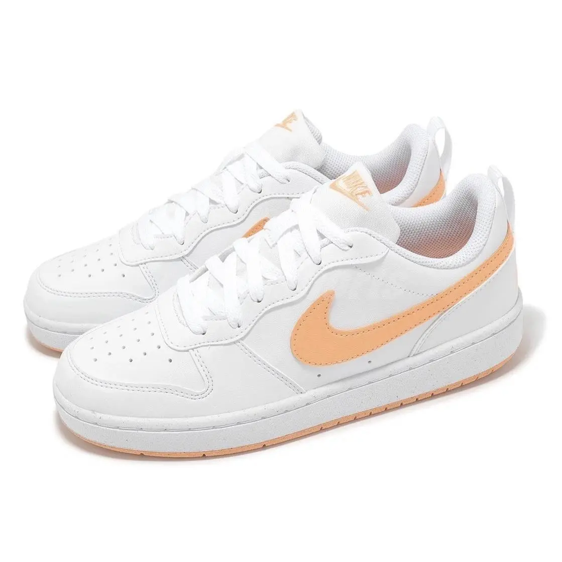 Nike shoes - Nike Court Borough Low Recraft - DV5456-119 - White/White/Peach Cream 1