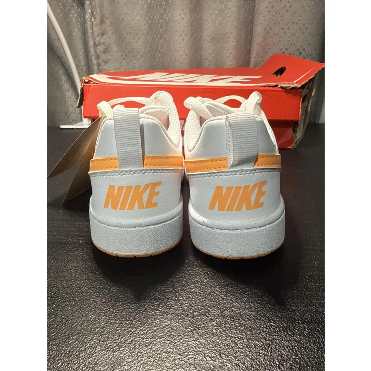 Nike shoes - Nike Court Borough Low Recraft - DV5456-119 - White/White/Peach Cream 2