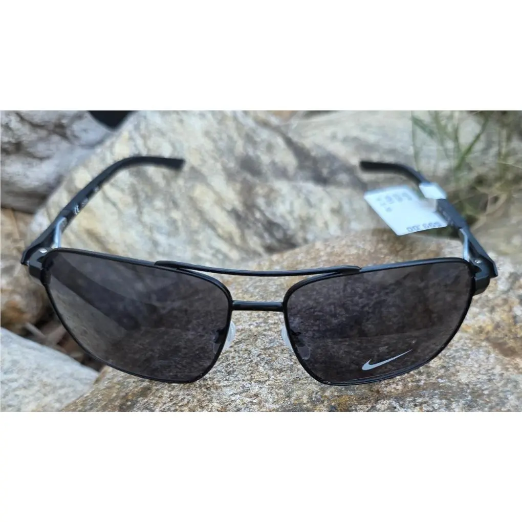 Sunglasses Club Premier DQ0798 010 Satin Black Frames with Dark Gray Lenses by Nike