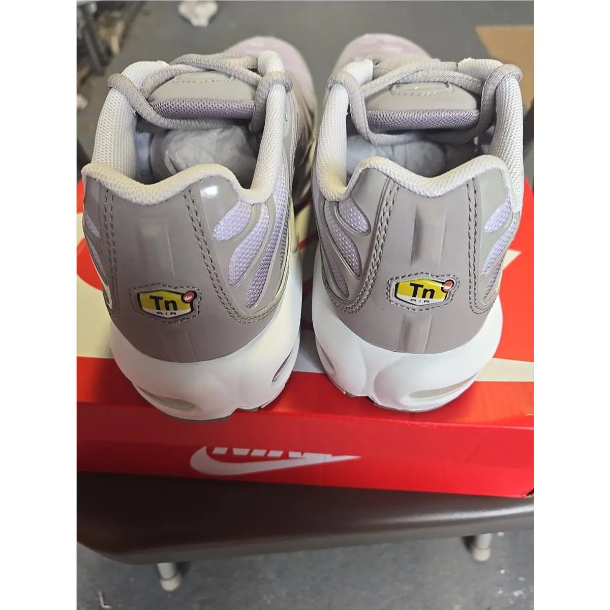 Nike shoes - Nike Air Max Plus - Air Max Plus - Photon Dust Enigma Stone White 1