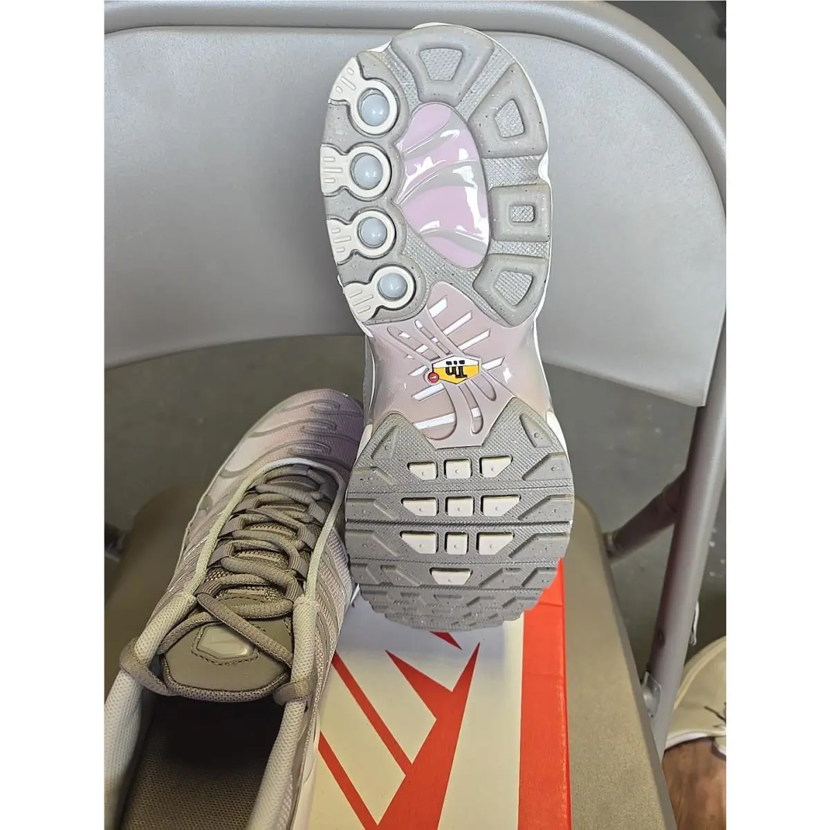 Nike shoes - Nike Air Max Plus - Air Max Plus - Photon Dust Enigma Stone White 3