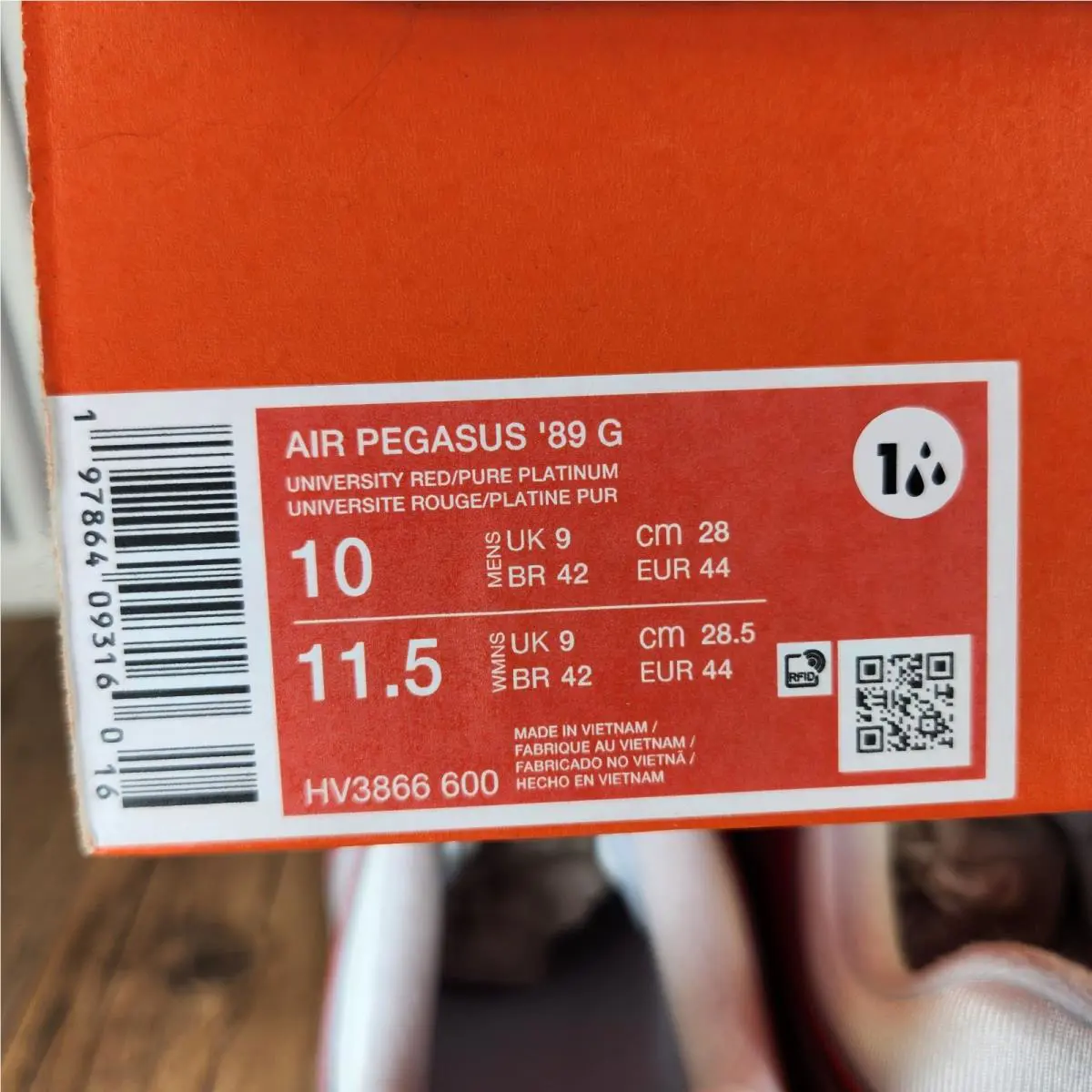 Nike shoes - Nike Air Pegasus 89 - Air Pegasus - HV3866-600 - Red 9