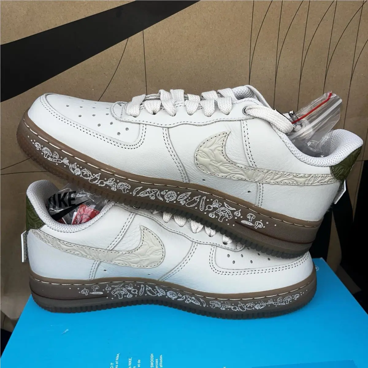 Nike shoes - Nike Air Force 1 - Air Force - Brown 1