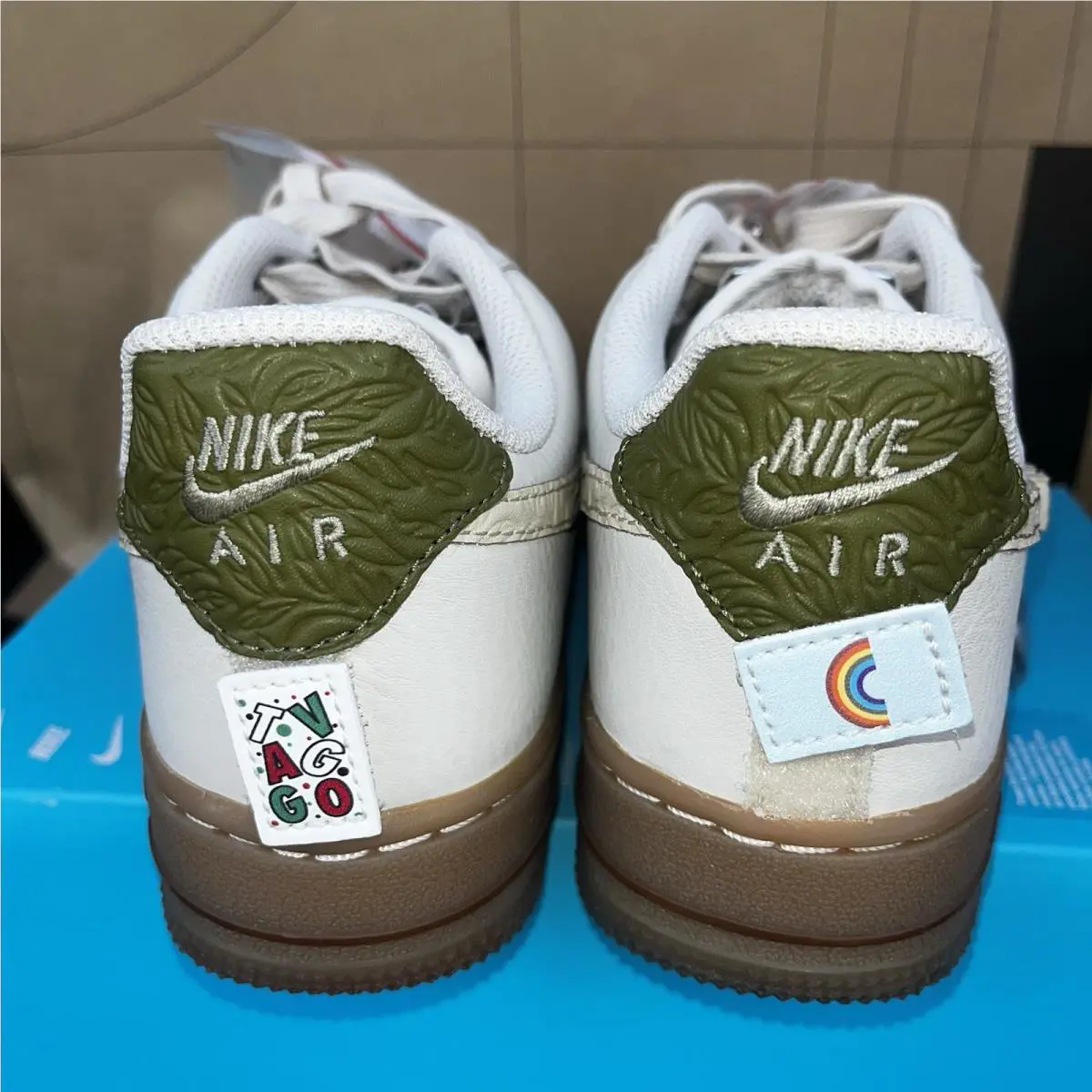 Nike shoes - Nike Air Force 1 - Air Force - Brown 4