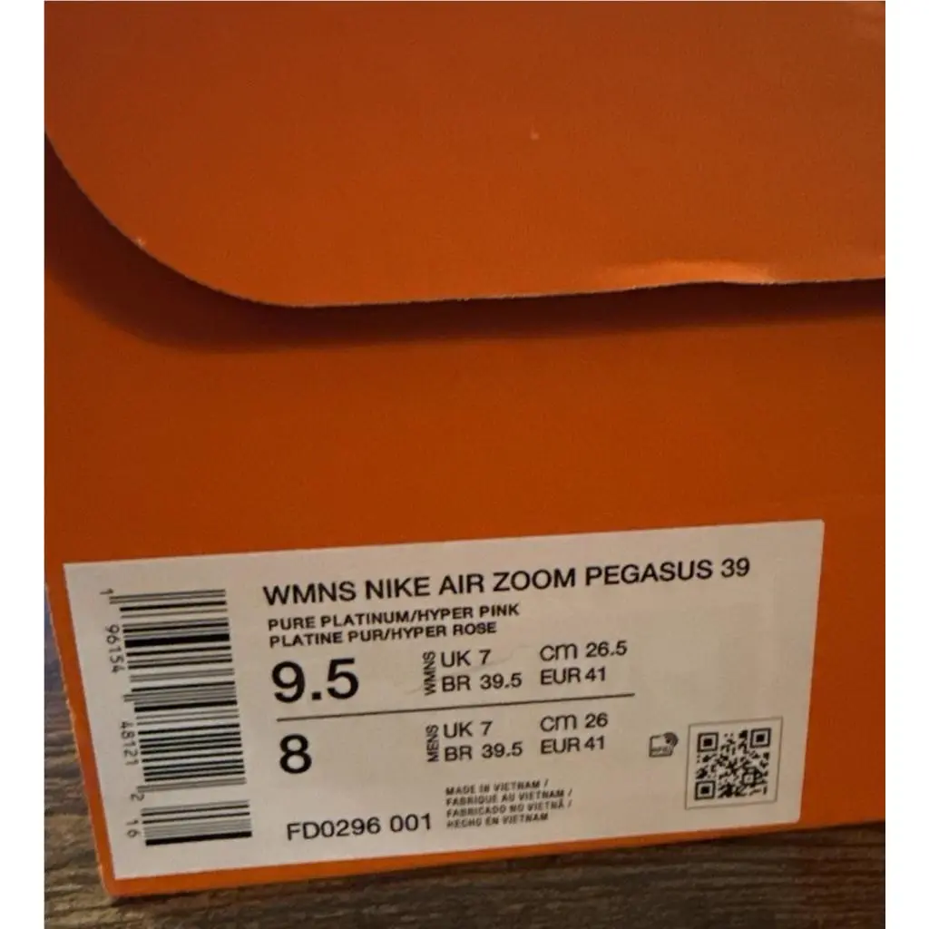 Nike shoes - Nike Air Zoom Pegasus 39 Doll Iris Whisper Light Marine - DH4072 500 - Multicolor (UPC: 195868935806) 1