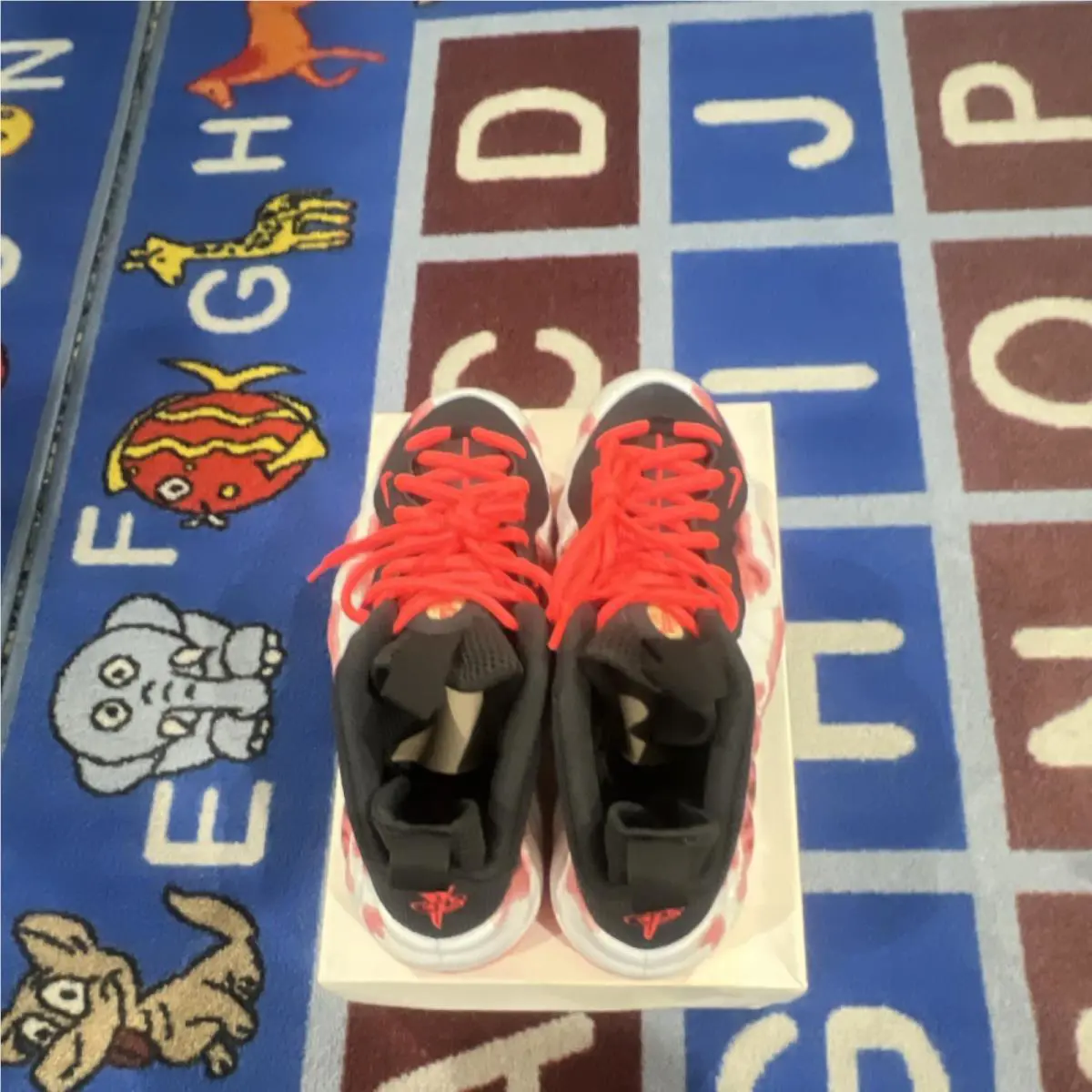 Nike shoes - Nike Air Foamposite One - Air Foamposite One - Red, Black, White 2