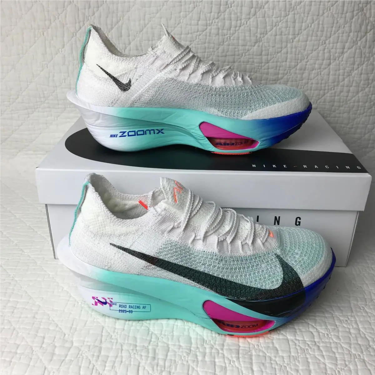 Nike shoes - Nike Air Zoom Alphafly NEXT% 3 - FD8311 104 - White 0
