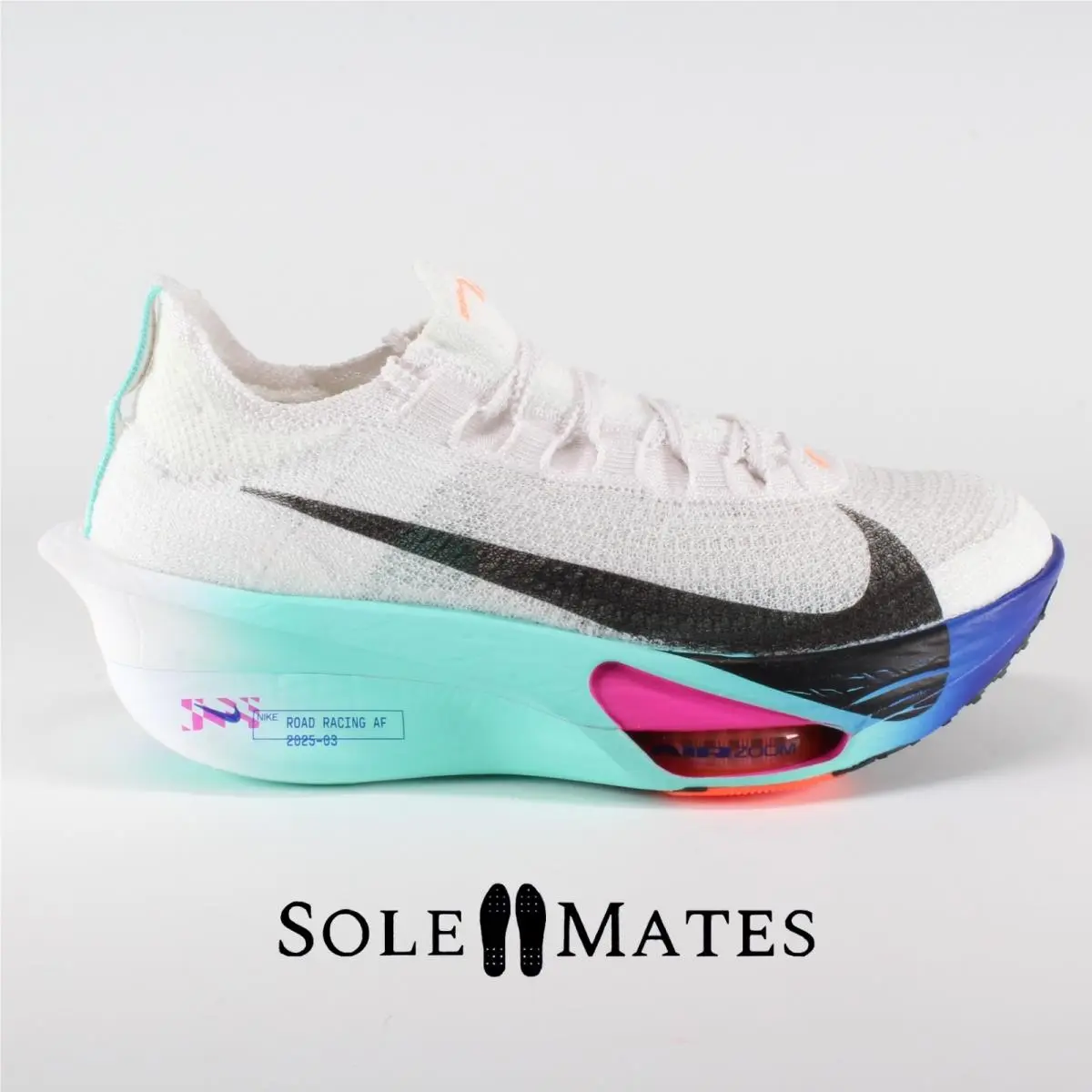Air Zoom Alphafly Next% 3 White Turquoise FD8311-104 Men`s Size 10.5 Shoes by Nike
