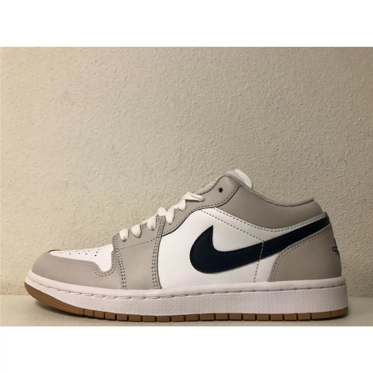 Nike shoes - Air Jordan 1 Low - Air Low - 553558-410 - White/Midnight Navy (UPC: 197862985351) 0