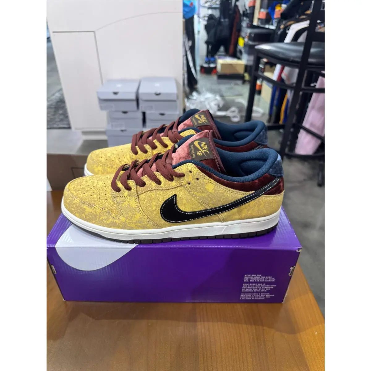 Nike shoes - Nike SB Dunk - Dunk - Gold 0