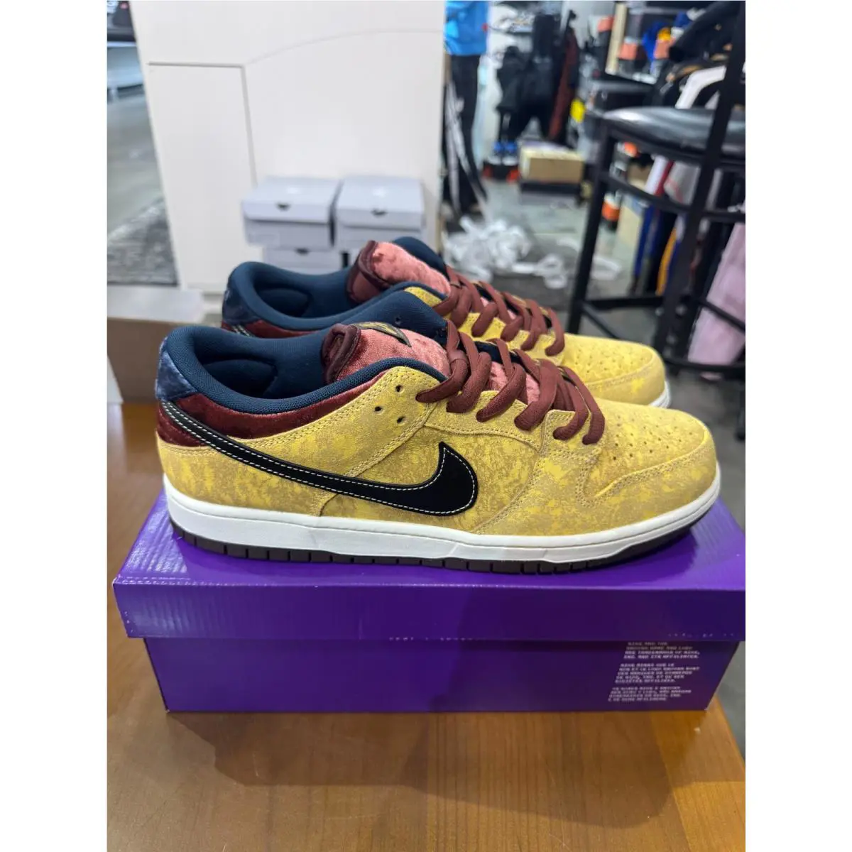 Nike shoes - Nike SB Dunk - Dunk - Gold 2