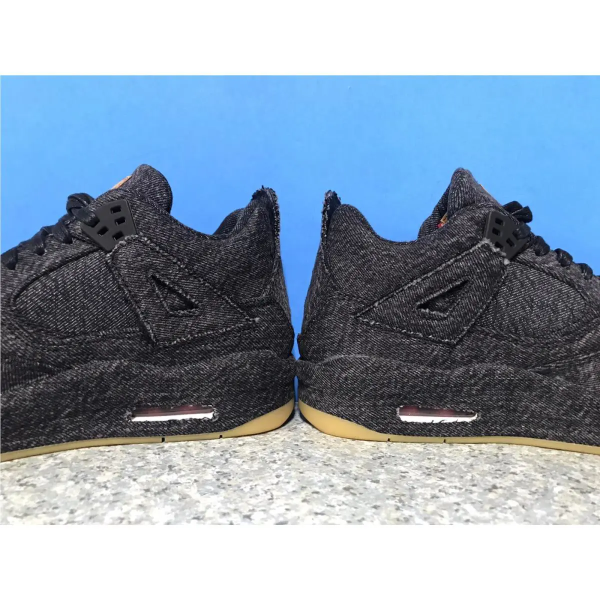 Nike shoes - Jordan 4 - aq9103-001 - Black 5