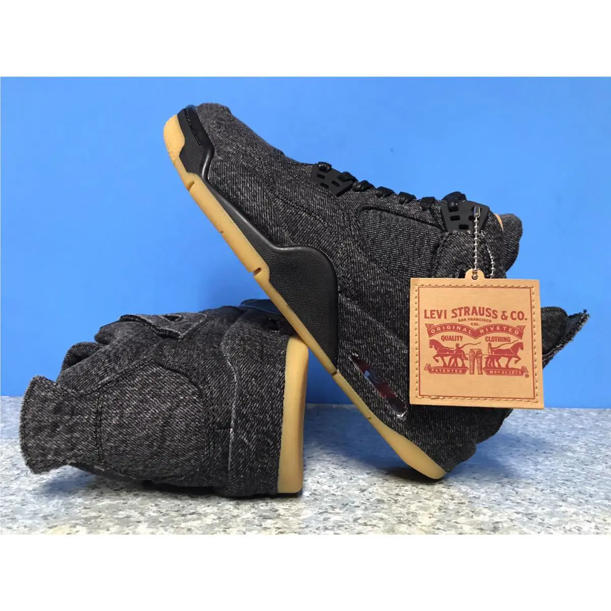 Nike shoes - Jordan 4 - aq9103-001 - Black 0