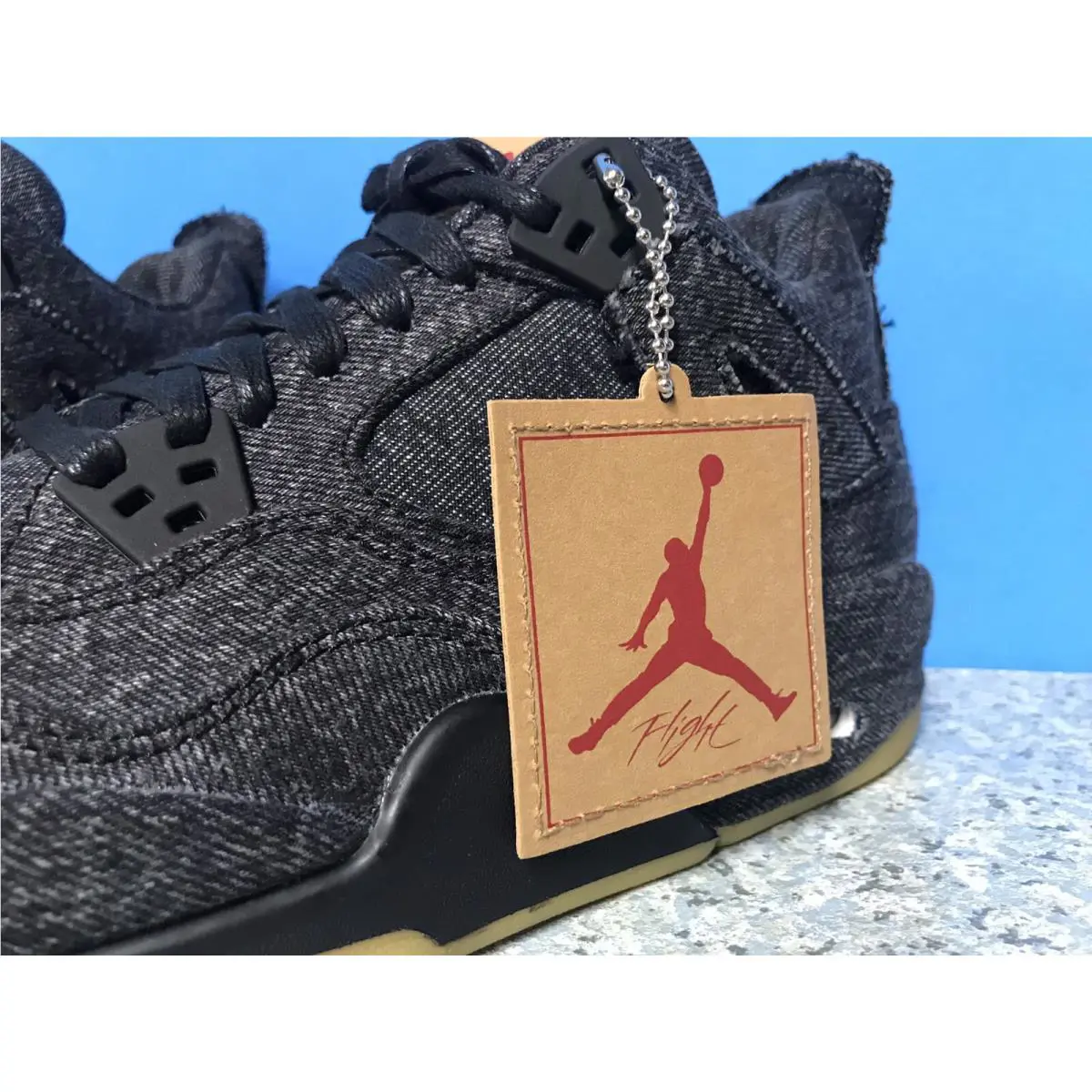 Nike shoes - Jordan 4 - aq9103-001 - Black 4